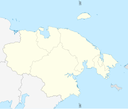 Uelen is located in Chukotka Autonomous Okrug