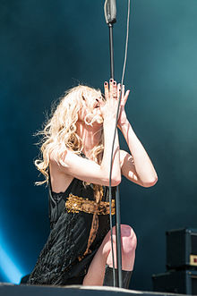 Taylor Momsen au festival Rock im Park, en 2014