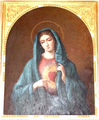 Vierge Marie (toile du XVIIIe siècle)