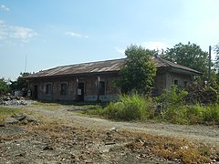 The old railway station