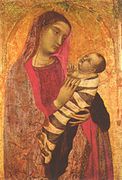 Ambrogio Lorenzetti, Madonna col Bambino