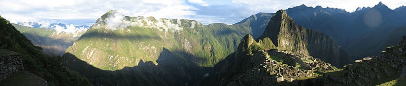 Мачу-Пикчуйы панорамæ