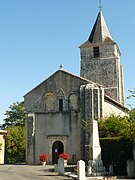 La façade occidentale.