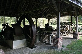 Scierie du domaine du Fourneau Saint-Michel.