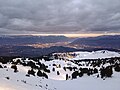 Chamrousse, au-dessus du Y grenoblois, qui sert de décor à la station de ski de Lévionna.