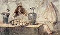 Image 37Eggs, thrushes, napkin, and vessels (wall painting from the House of Julia Felix, Pompeii) (from Culture of ancient Rome)