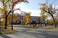 The park before the House in autumn