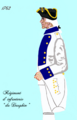 Régiment du Dauphin 1762 bis 1776.