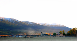 Panoramic view of Arcones