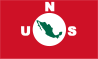 Vlag de fascistische Nationaal Synarchistische Unie.