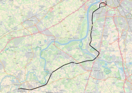 Spoorlijn 52 op de kaart