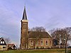 Hervormde kerk met toren en hekwerk