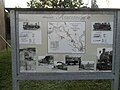 Infotafel am Denkmal für das „Altensteigerle“ in Ebhausen