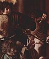 Spettatori, tra i quali si intravede un autoritratto del Caravaggio