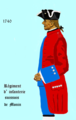 Régiment de Monnin 1740 bis 1756