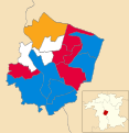 2010 results map