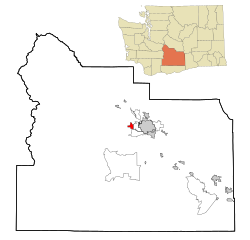 Location of Summitview, Washington