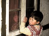 K20. A girl from Darp Village near Pelling, Sikkim.