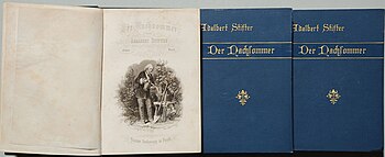 Der Nachsommer, Erstdruck 1857