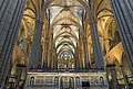 Barcelona Cathedral in Spain is very wide.