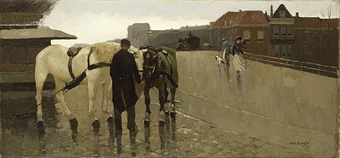 Le Wagenbrug à La Haye (1885-1895), Rijksmuseum Amsterdam.