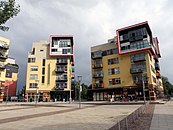 Village Square i Greenwich Millennium Village, London