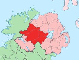 Poloha v Severnom Írsku