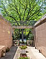 Image 58Ash tree behind a columbarium in Mount Auburn Cemetery