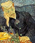 Vincent van Gogh, Portrait du Dr Gachet, (première version), 1890