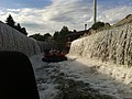 De watervallen van Mountain Rafting in Heide-Park