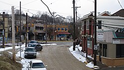 Willow Avenue at Castle Shannon Boulevard