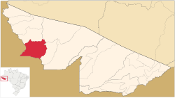 Location of municipality in Acre State