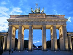 Brandenburger Tor vid Pariser Platz