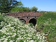 Bridge over the River Foss near Farlington 54°05′11″N 1°04′31″W﻿ / ﻿54.086257°N 1.075253°W﻿ / 54.086257; -1.075253