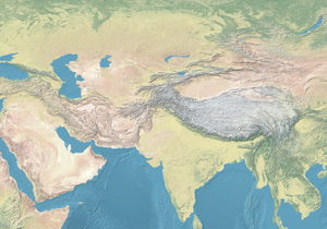 Kara-Khanid Khanate is located in Central Asia (mute)