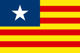 Otra versión de la estelada yanqui, también en desuso.