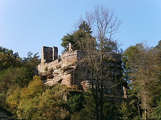 Burgruine Diemerstein im gleichnamigen Wald