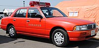 Nissan Crew used by a fire department