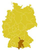 Karte Dekanat Augsburg-Land