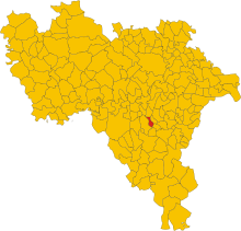 Localisation de Corvino San Quirico