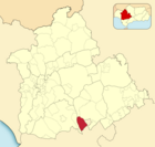 Расположение муниципалитета Монтельяно на карте провинции