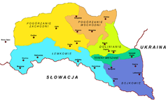 Mapa grupy etnicznej