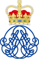 Monogramme de la reine Anne.