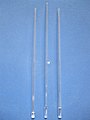 Plunger/insert centre, left 8 mm "bottom length" outer tube suitable for Bruker and Varian NMR spectrometers, right 15 mm outer tube suitable for Varian only