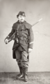 外套を着用した兵士（テオフィル・ポリポット（フランス語版）、1870年）