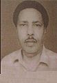 Image 28Abdirahman Ahmed Ali Tuur Chairman of the Somali National Movement that overthrew Barre's regime in Northern Somalia (from History of Somalia)