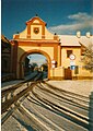 Slaný (Lower) Gate in Vraný. The small market town never had real fortifications, except two symbolic gates on both ends.