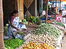 Vegetable Seller at Melur, Madurai