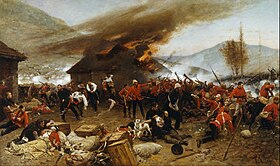 (fr. Alphonse de Neuville) Rorks Drift döyüşü