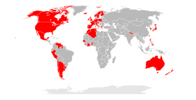 Carte de l'organisation